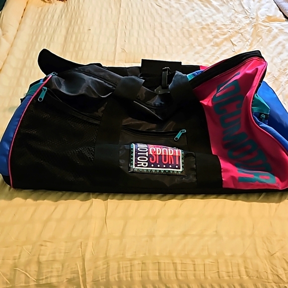 80s Locomotor Sport USA large gym bag duffle bag - Picture 1 of 6